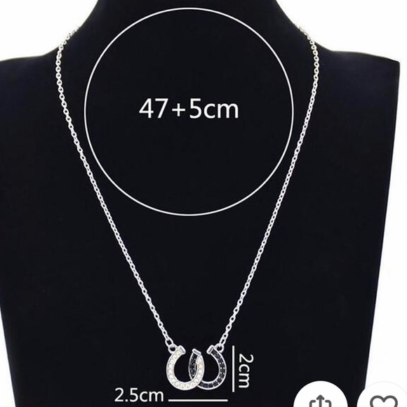 Horse shoe necklace🐎🐎 - Picture 2 of 4